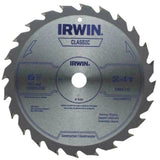 Irwin 15120 6 1/2" 24 Tooth Cordless Classic Circular Saw Blade