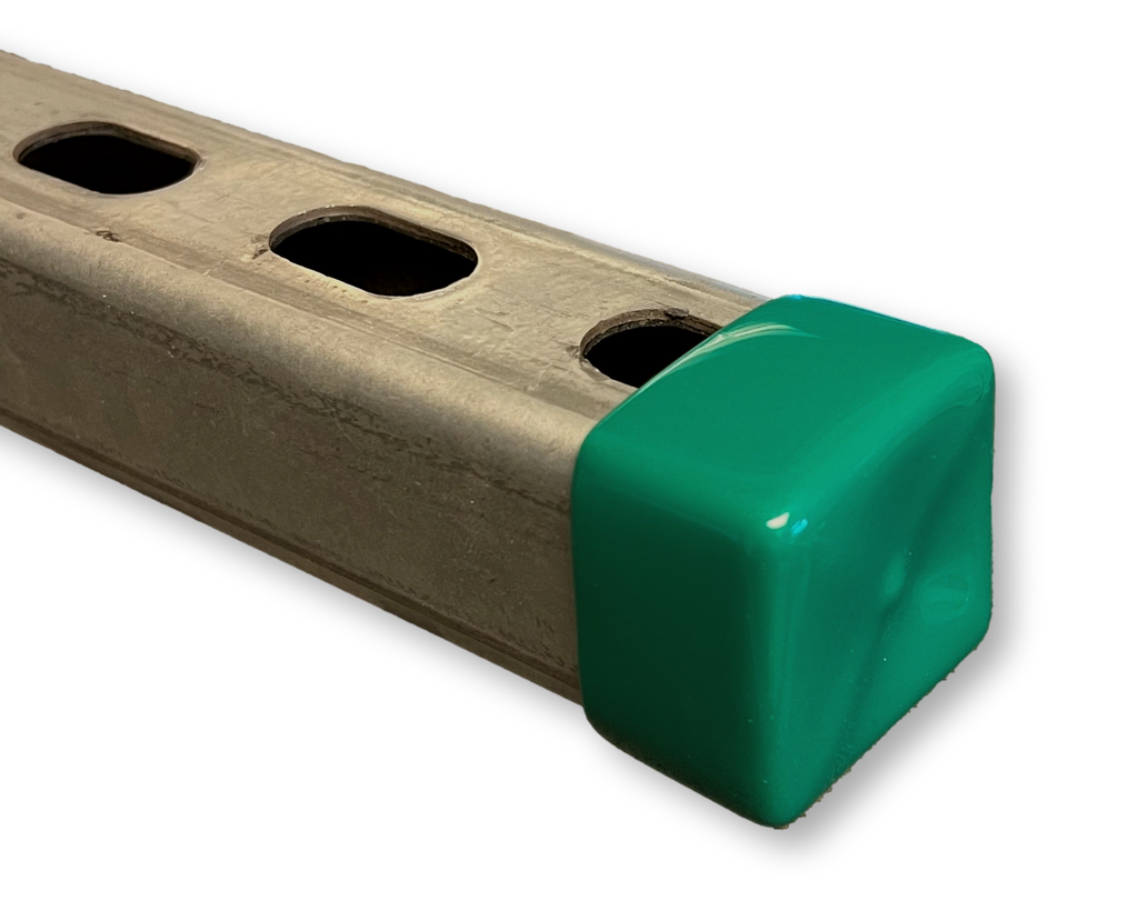 Plastic GREEN End Caps Unistrut Strut Channel 15/8'' 4881GN P286010 Fasteners Inc