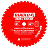 Diablo D0842CF 8" Steel Demon 42T Cermet II Carbide Ferrous Metal Saw Blade New