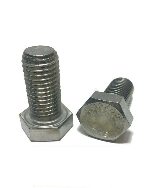3/4-10 x 2-1/2" StaInless Steel Hex Cap Screw / Tap Bolt 18-8 / 304
