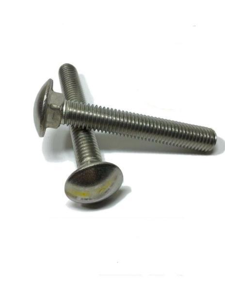 (Qty 250) 1/4-20 x 2 1/2" Stainless Steel Carriage Bolt 18-8 / 304