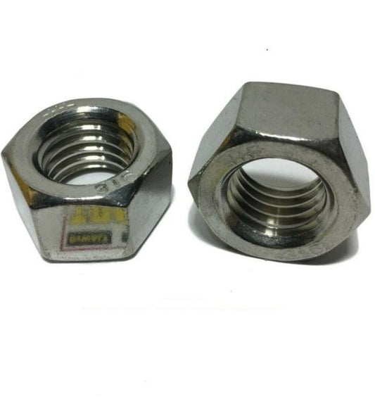 1/2"-13 UNC 316 Grade StaInless Steel FInished Hex Nut Grade 316