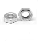 (Qty 100) 1"- 14 Hex Jam (Thin) Nuts Zinc Plated Low Carbon Grade 2