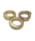 1/2" Hi-Collar Split Lock Washer Alloy Steel Yellow Zinc High Collar