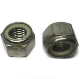 1/4"-20 StaInless Steel Nylon Insert Lock Hex Nut UNC Nylock