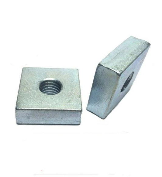 3/4"-10 x 1 1/4" x 1 1/4" Square Nuts for Unistrut Channel #4845