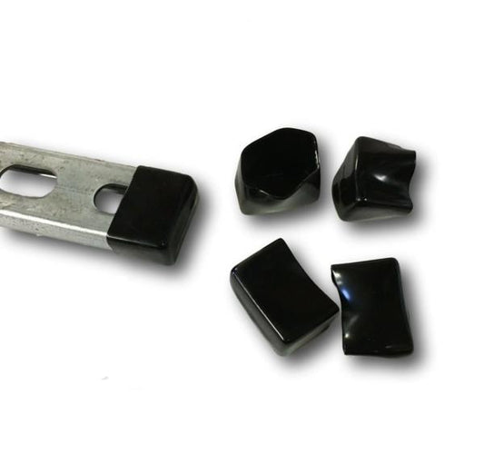 (Qty 10) Plastic BLACK End Caps for Unistrut Channel 13/16'' X 1 5/8'' #4882BK