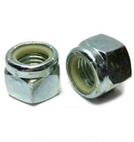 5/16-18 Nylon Insert Lock Nuts Nylock Zinc Plated (25 Pieces Total)
