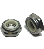 5/8"-11 Hex Jam Nylon Insert Lock nut Nylock Stainless Steel Half Height