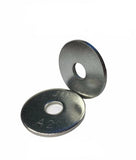 1/4" x 1-1/2" OD StaInless Steel Extra Thick Fender Washer