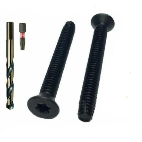 1/4"-20 x 2 1/2"Torx Trailer FloorIng Floorboard Screws + Drill Bit+T30