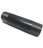 3/8" x 9" Black Pipe Nipple Gas Pipe Schedule 40 NPT Malleable