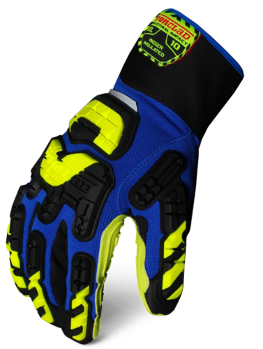 IronClad VIB-RIGI Vibram Rigger Insulated Glove (Blue/Yellow)