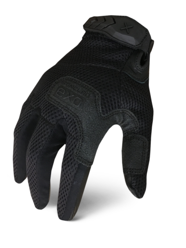 IronClad EXOT-SVEN Tactical Stealth Vented Black Gloves