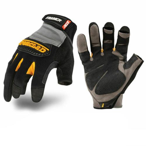 IronClad Framer FUG Fingerless Carpentry General Work Gloves