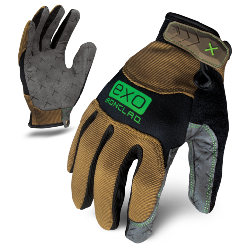 IronClad Gloves EXO2-PPG Project Lover Pro Brown & Green