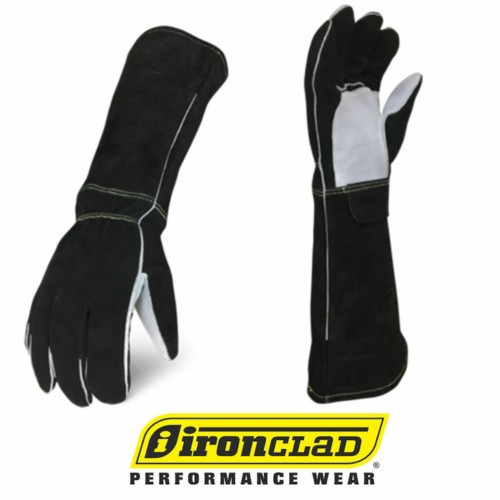 IronClad WSTK Stick Welder Elkskin & Leather Welding Gloves