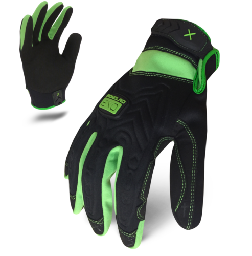 IronClad Gloves EXO2-NMTW Motor Winter Embossed Neoprene Green