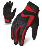IronClad Gloves EXO2-MIGR Motor Impact Protection Red & Black