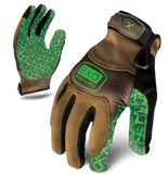 IronClad Gloves EXO2-PGG Project Lover Grip Brown & Green