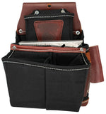 Occidental Leather B8064 Black Oxy Lights™ Fastener Bag with Double Outer Bag