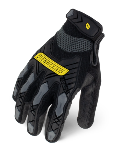 IronClad IEX-MIG Grip Command Impact Touch Gloves Black