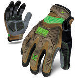 IronClad Gloves EXO2-PIG Project Lover Impact Brown & Green