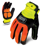 IronClad EXO2-HZA HI-VIZ Abrasion Industrial Athlete Glove