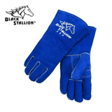Black Stallion 280 Cushion Core Blue Cowhide Stick Welding Gloves