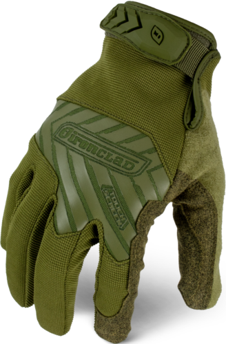 IronClad IEXT-PODG Command Tactical Pro Touchscreen Gloves OD Green