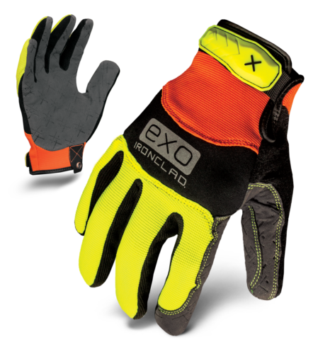 IronClad EXO2-HVP HI-VIZ Pro Industrial Athlete Glove
