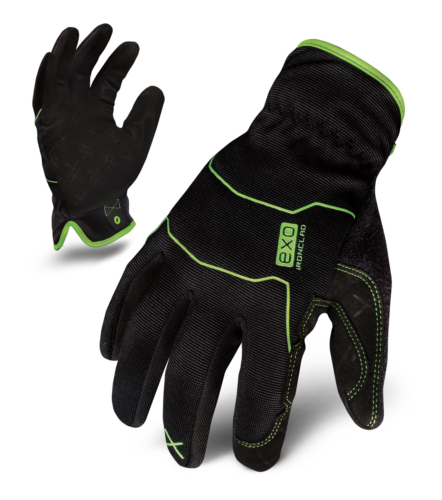 IronClad Gloves EXO2-MUG Motor Utility Garage Junkie Black & Green
