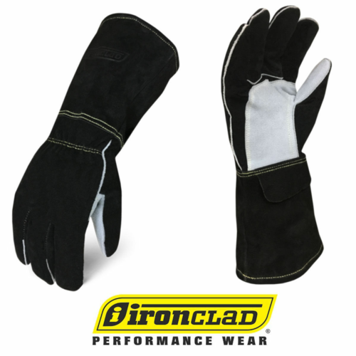 IronClad WMIG Welder Buffalo Cowhide MIG Leather Welding Gloves