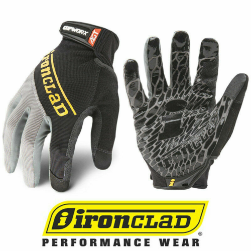 IronClad Gripworx BGW Premium Industrial Gripping Gloves