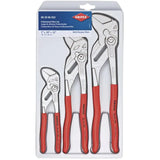 KNIPEX 00 20 06 US2, Pliers Wrench 3-Piece Set
