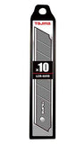 TAJIMA LCB-65RB Utility Blades - 10-Pack 1" Razar Black Box Cutter Snap Blades with Premium Tempered Steel & Ultra-Sharp Edge